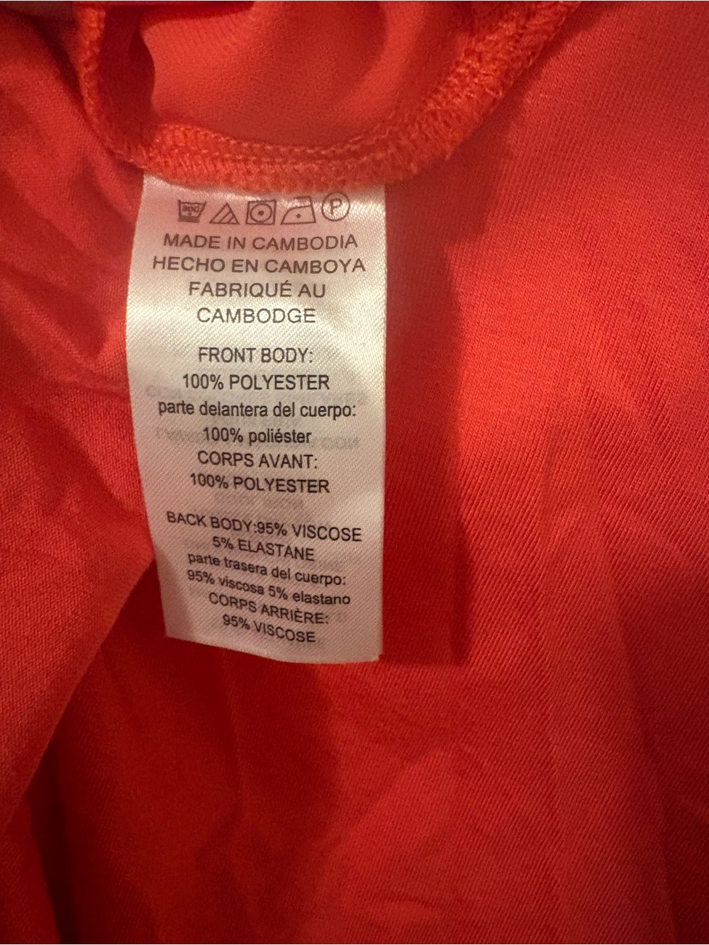 Michael Kors Coral Layered V-Neck Chiffon Sleeveless Blouse - Picture 5 of 5